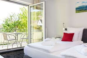 Dobbeltrom – deluxe, 1 soverom, balkong | Utsikt fra rommet