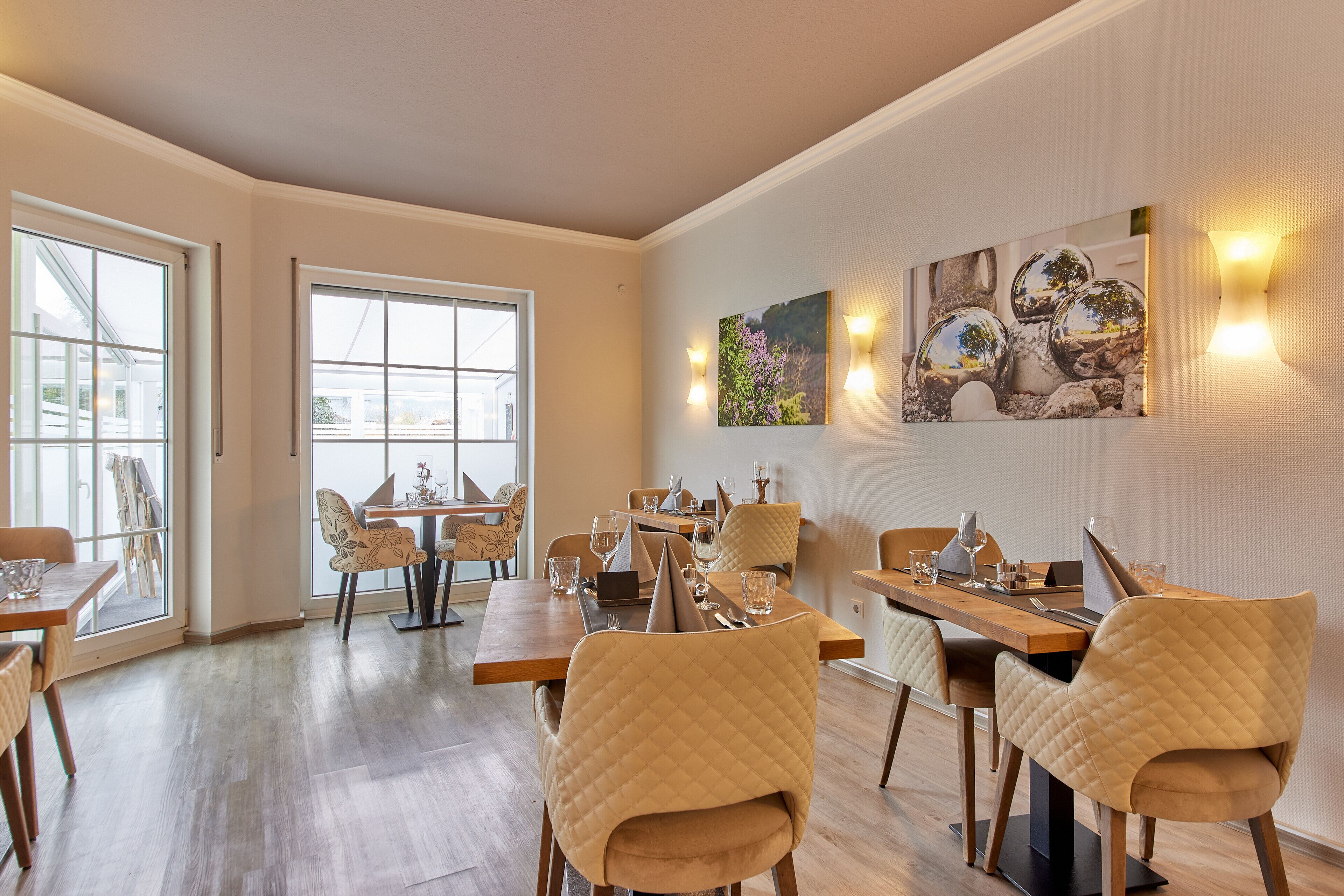 Mittagessen und Abendessen, internationale Küche