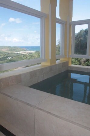 奢華公寓, 2 間臥室, 海景 | 浸缸