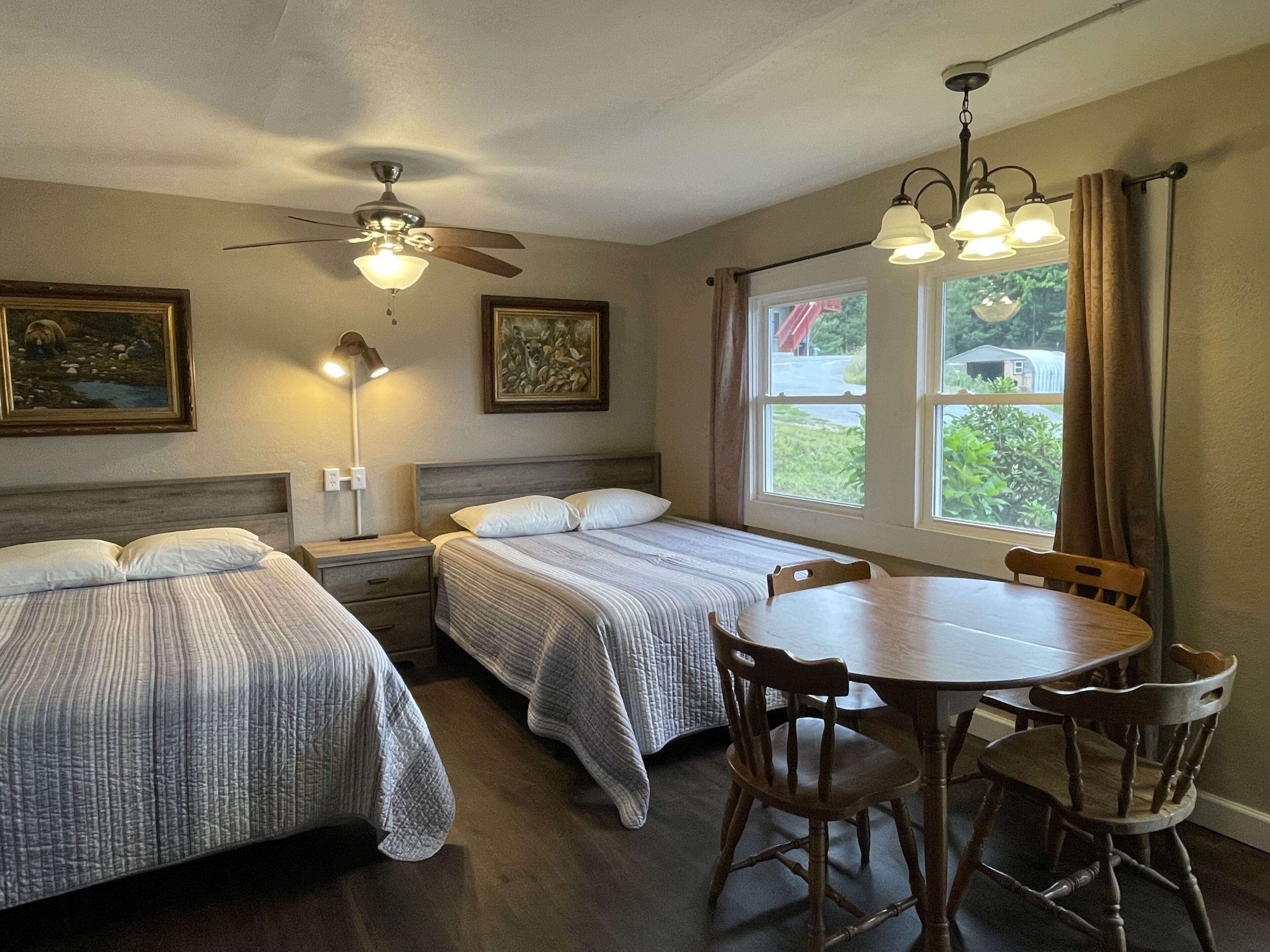 room, 2 queen beds (efficiency) | free wifi, bed sheets