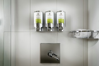 Designer toiletries, hair dryer, bathrobes, towels at Hotel Z