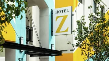 Majoituspaikan sisäänkäynti