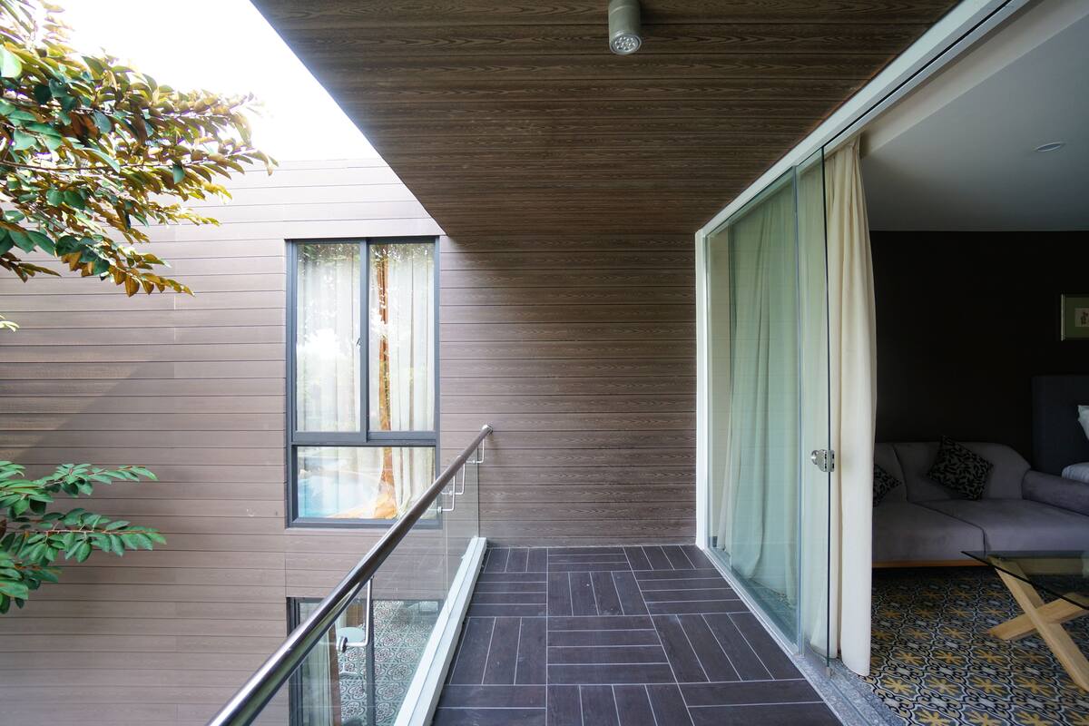 Plumeria Deluxe Garden View  | ระเบียง