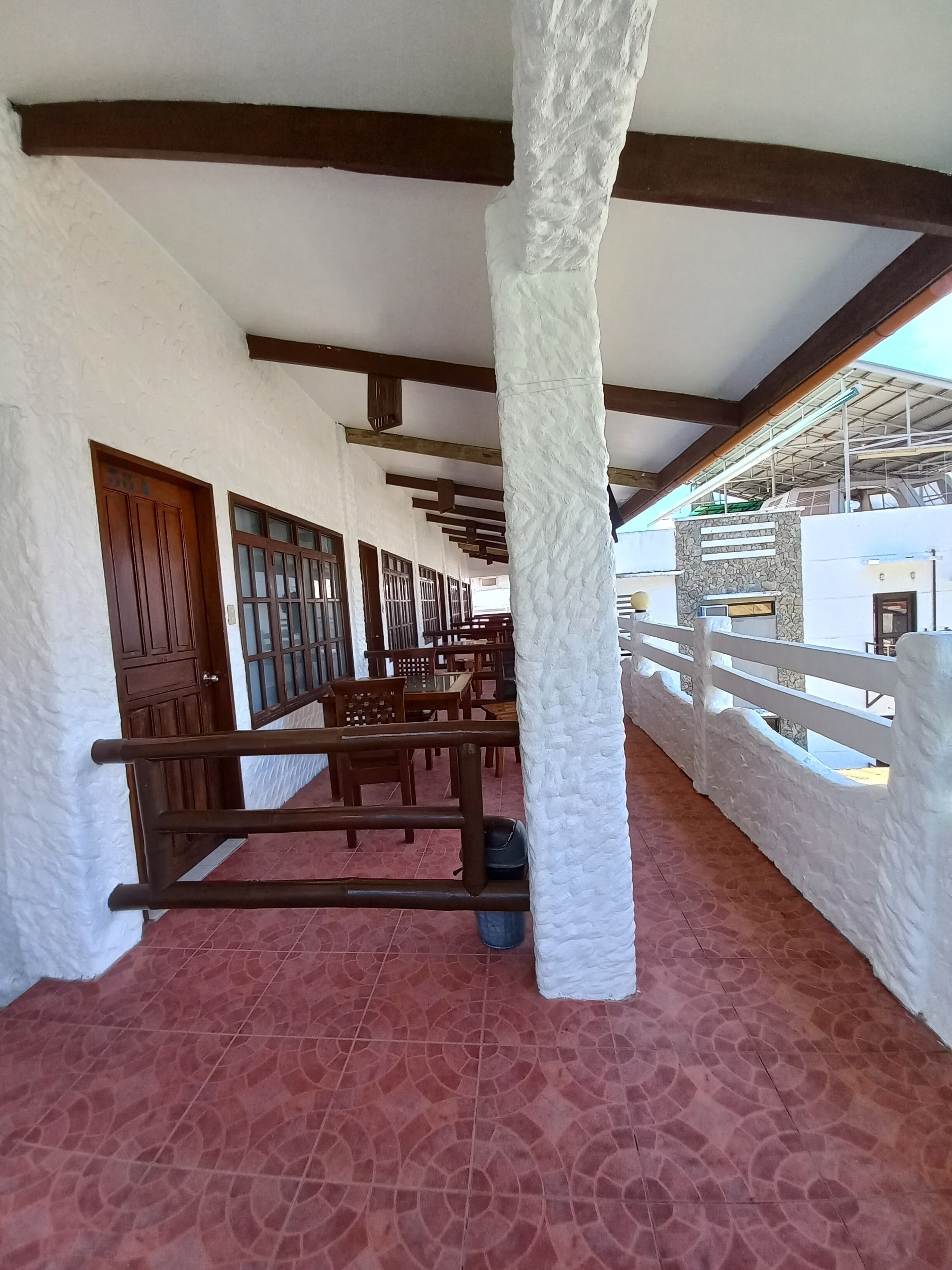 Quarto superior | Terraço/pátio