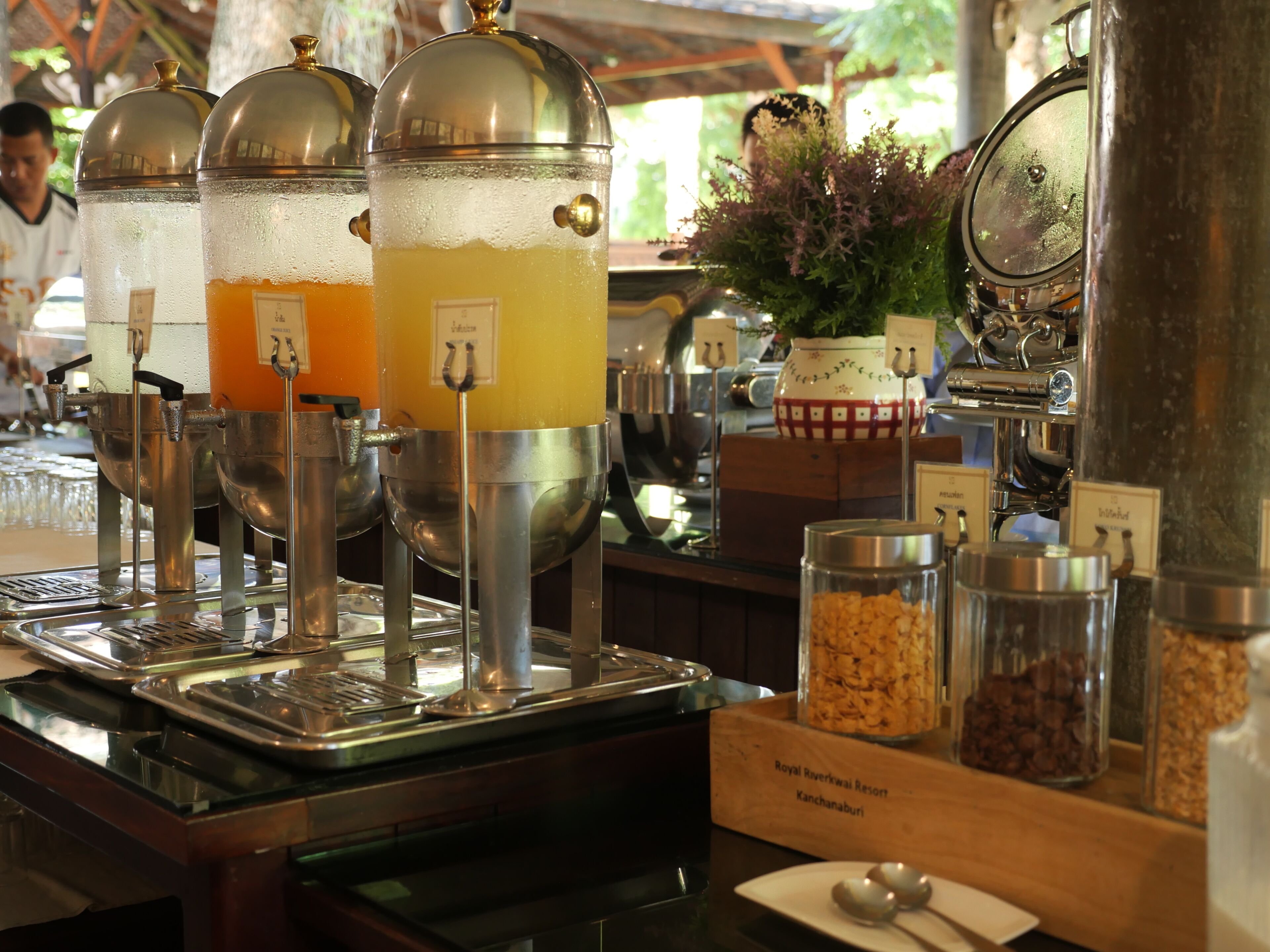 Breakfast buffet