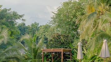 Hồ bơi ngoài trời, dù/ô trên bãi biển/hồ bơi, ghế dài tắm nắng