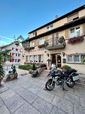 Fassade der Unterkunft