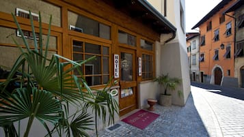 Fassade der Unterkunft