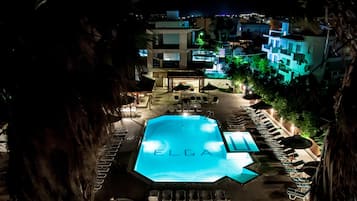 Studio (3 Adults) | Outdoor pool | Outdoor pool, pool umbrellas, sun loungers