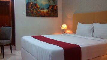 Kamar Superior, Bebas Asap Rokok, pemandangan kota | Seprai premium, didekorasi berbeda-beda, dan meja kerja