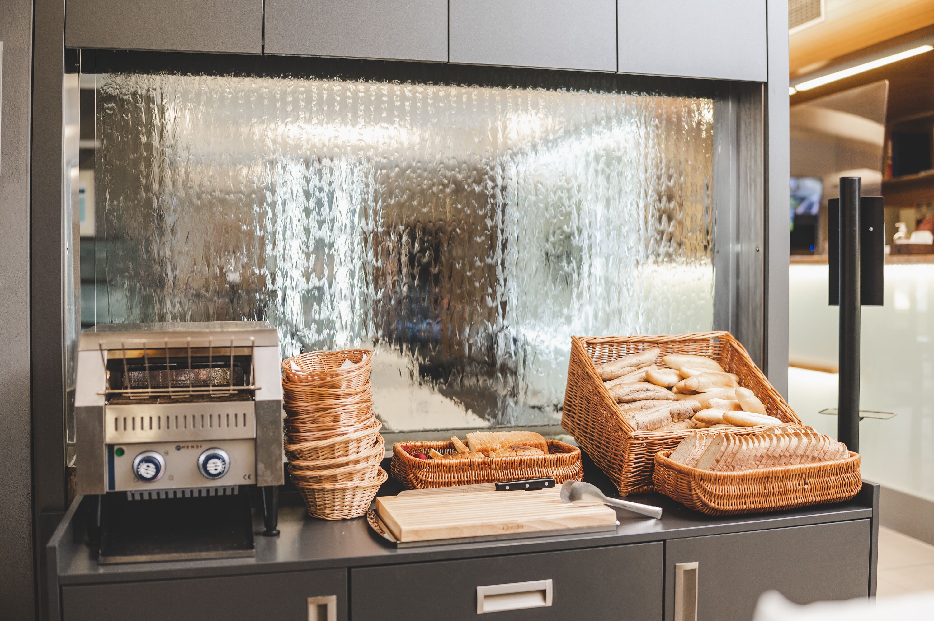 daily buffet breakfast (czk 350 per person)