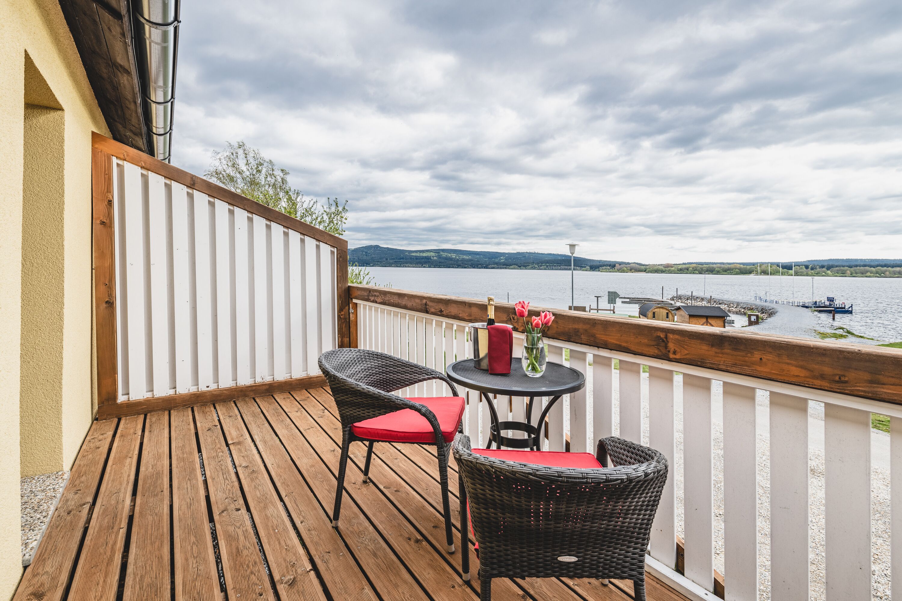 Chambre Double Économique, balcon, dans les dépendances (Penzion Majak Annex)