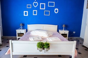 Familjelägenhet - 1 sovrum - eget badrum - viss havsutsikt | Utsikt från rummet