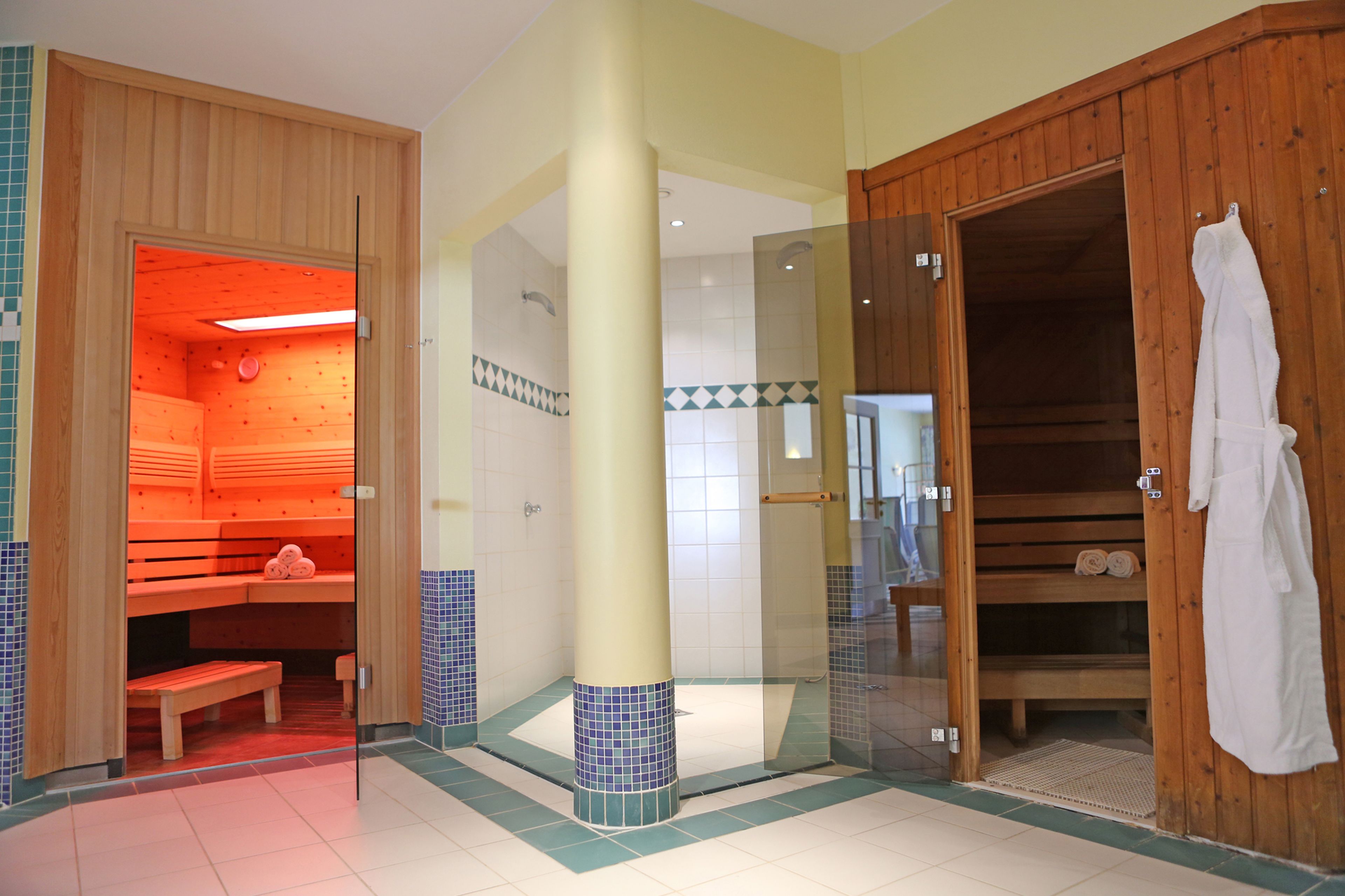 sauna, hot tub, sports massages, facials, massages