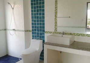 Villa, 2 Bedrooms, Private Pool | Bathroom | Shower, free toiletries, towels