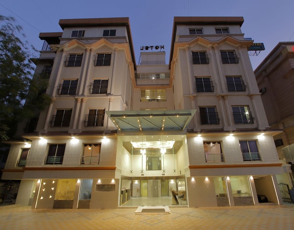 Entrada al alojamiento