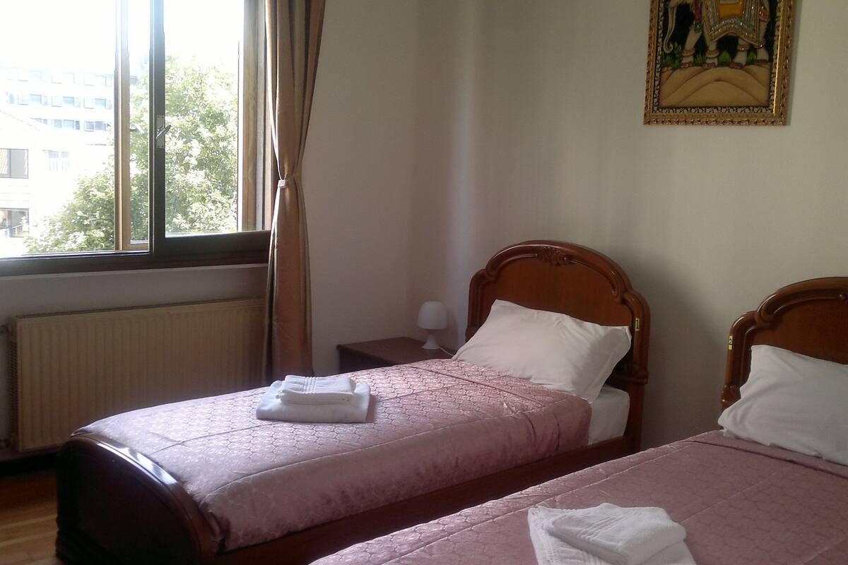 Double Room, City View | Premium bedding, desk, iron/ironing board, free WiFi