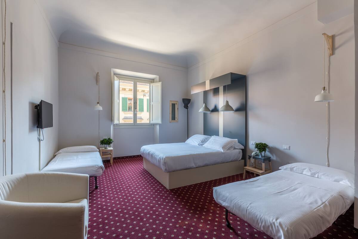 Premium bedding, down duvets, in-room safe, desk