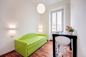 Apartment, 1 Bedroom, Annex Building | Living area - Imperia Suite (Rome)