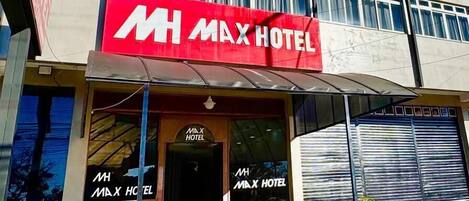 Façade de l’hébergement