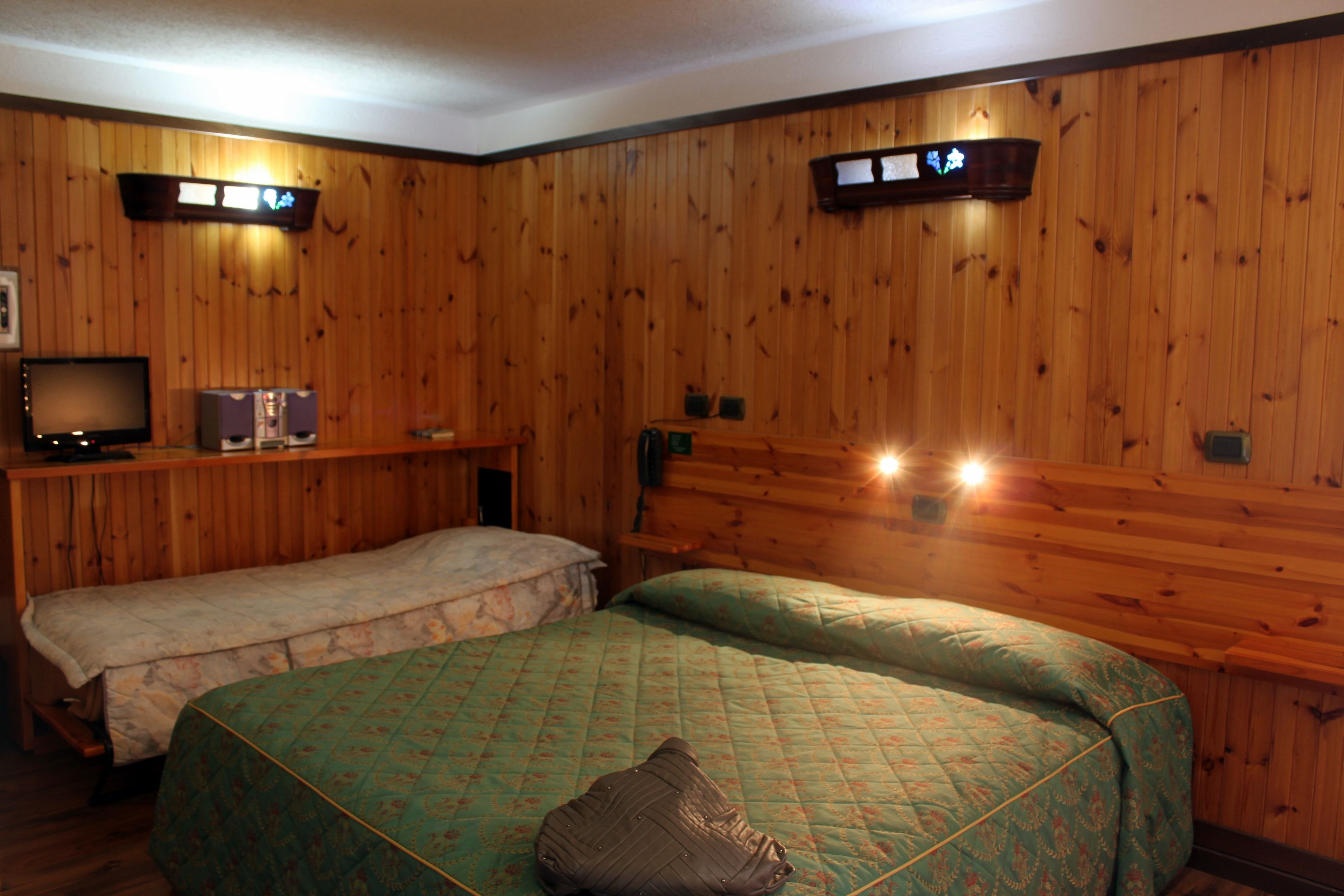 soundproofing, free cots/infant beds, free wifi, bed sheets