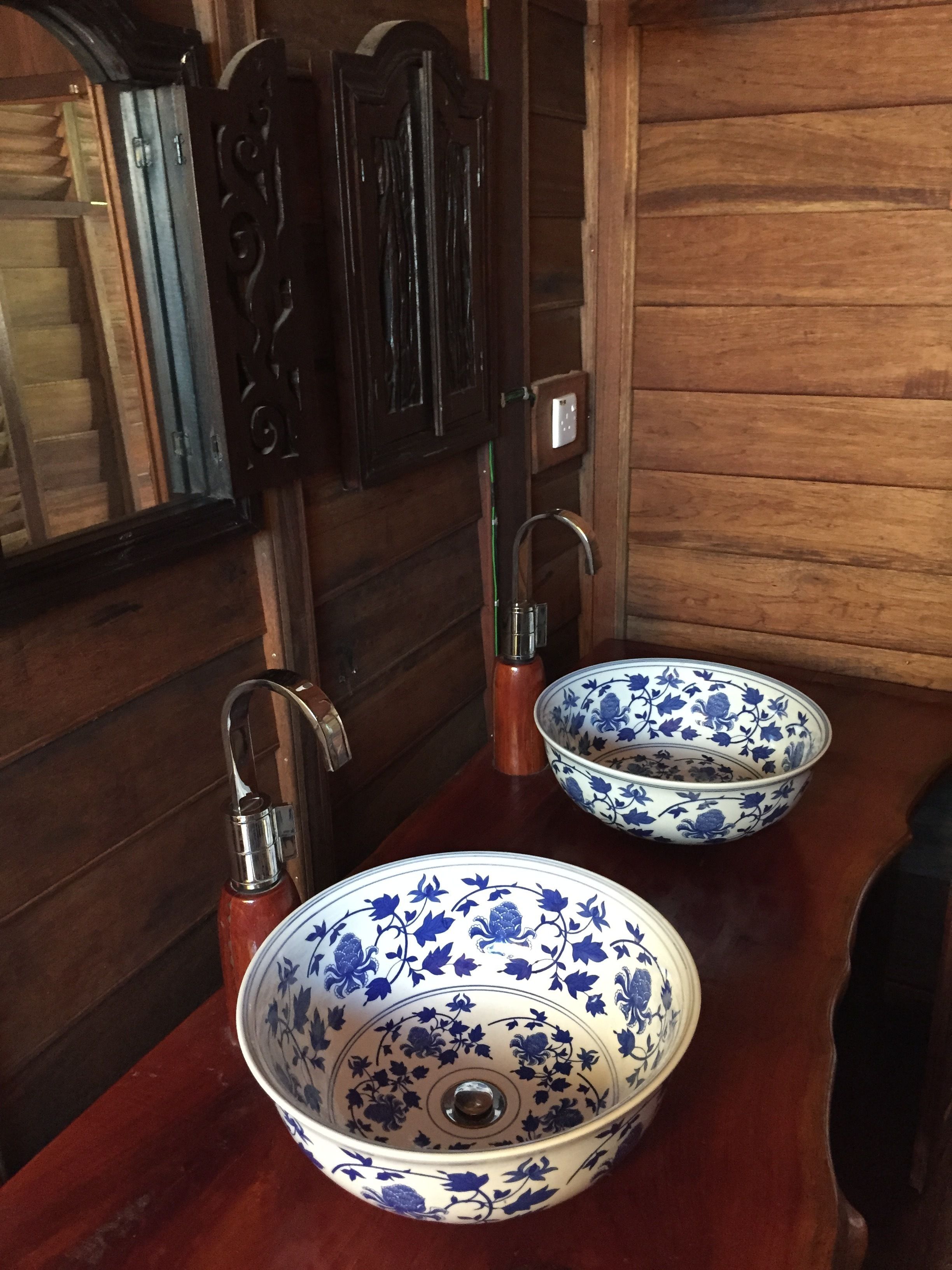 anjung chalet b1 | bathroom | separate bathtub and shower, free toiletries, towels