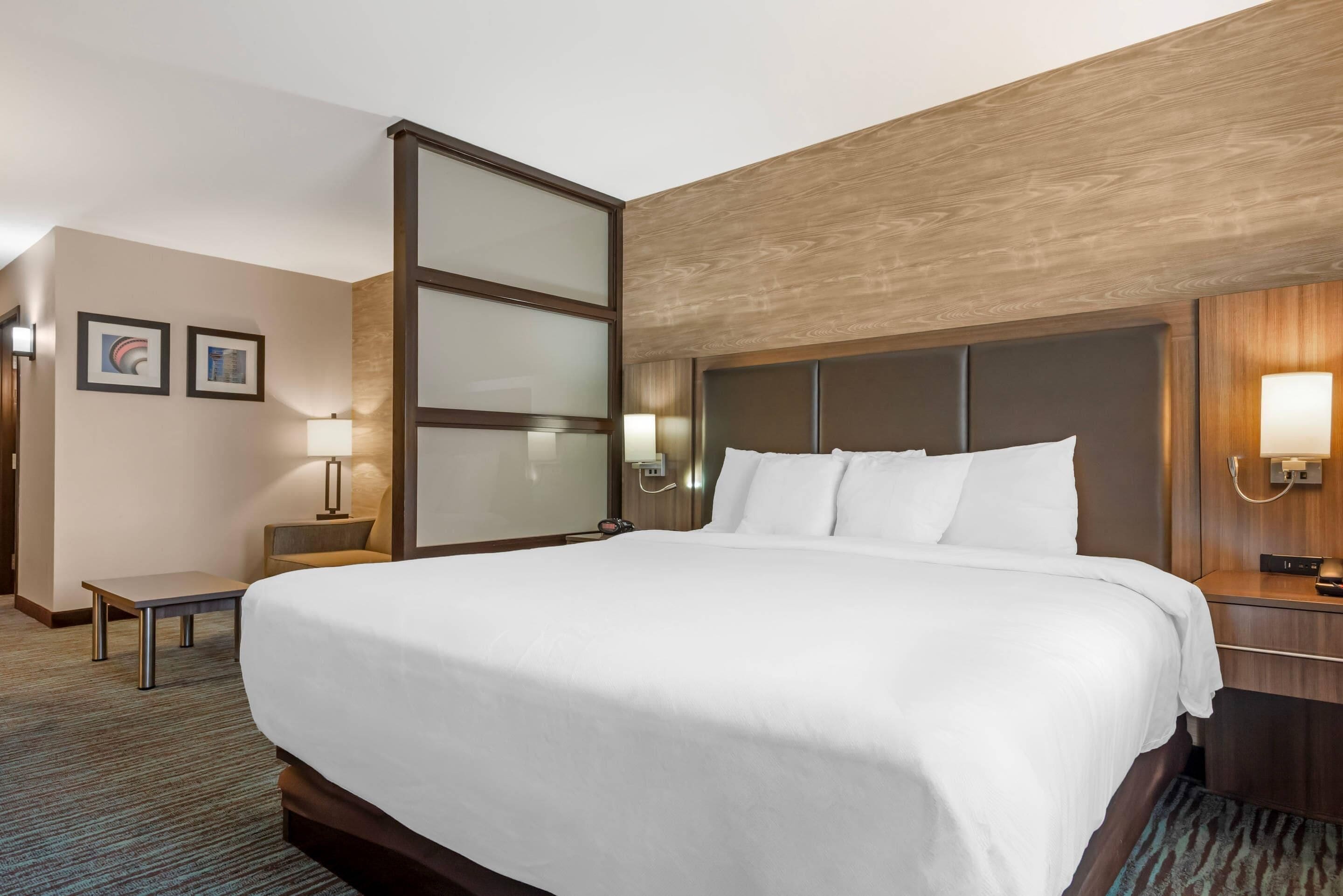 Premium bedding, in-room safe, desk, blackout curtains