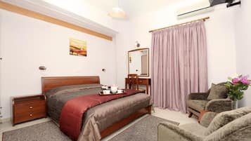 Kamar Double atau Twin | Kedap suara, tempat tidur bayi gratis, Wi-Fi gratis, dan seprai linen