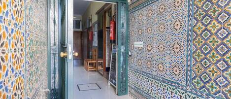 Ingresso della struttura