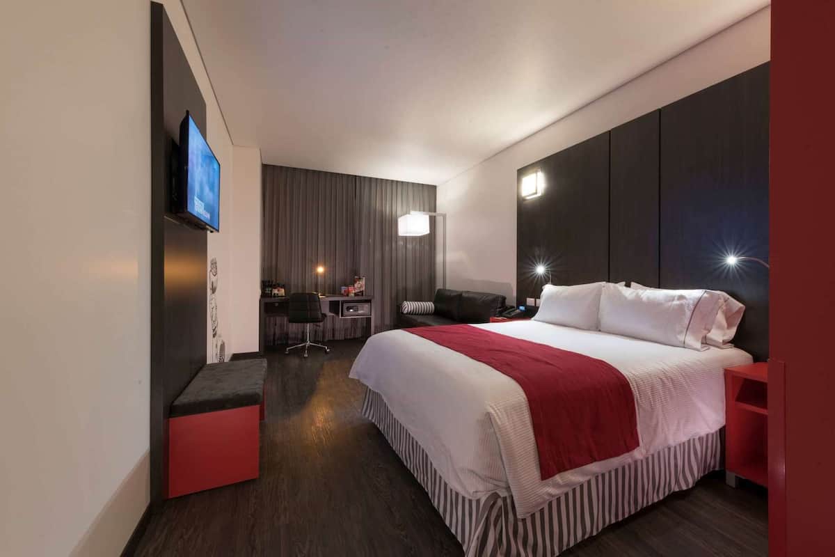 In-room safe, soundproofing, iron/ironing board (on request)
