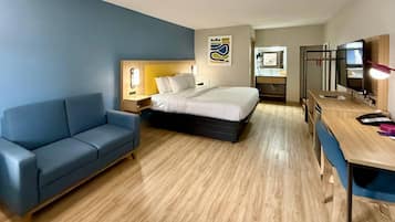 Standard Room, 1 King Bed | Desk, free WiFi, bed sheets, alarm clocks