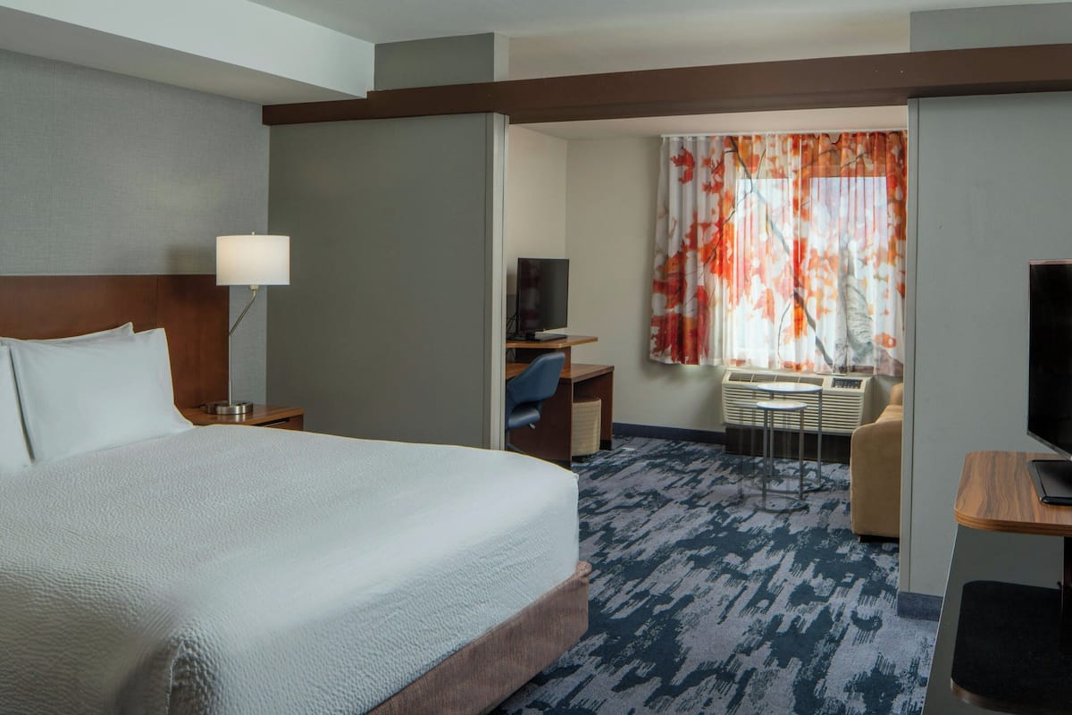 Suite, 1 King Bed with Sofa bed | In-room safe, desk, iron/ironing board, free cribs/infant beds