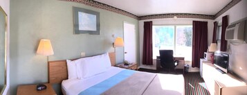 Iron/ironing board, cribs (free), rollaway beds (surcharge), WiFi (free)