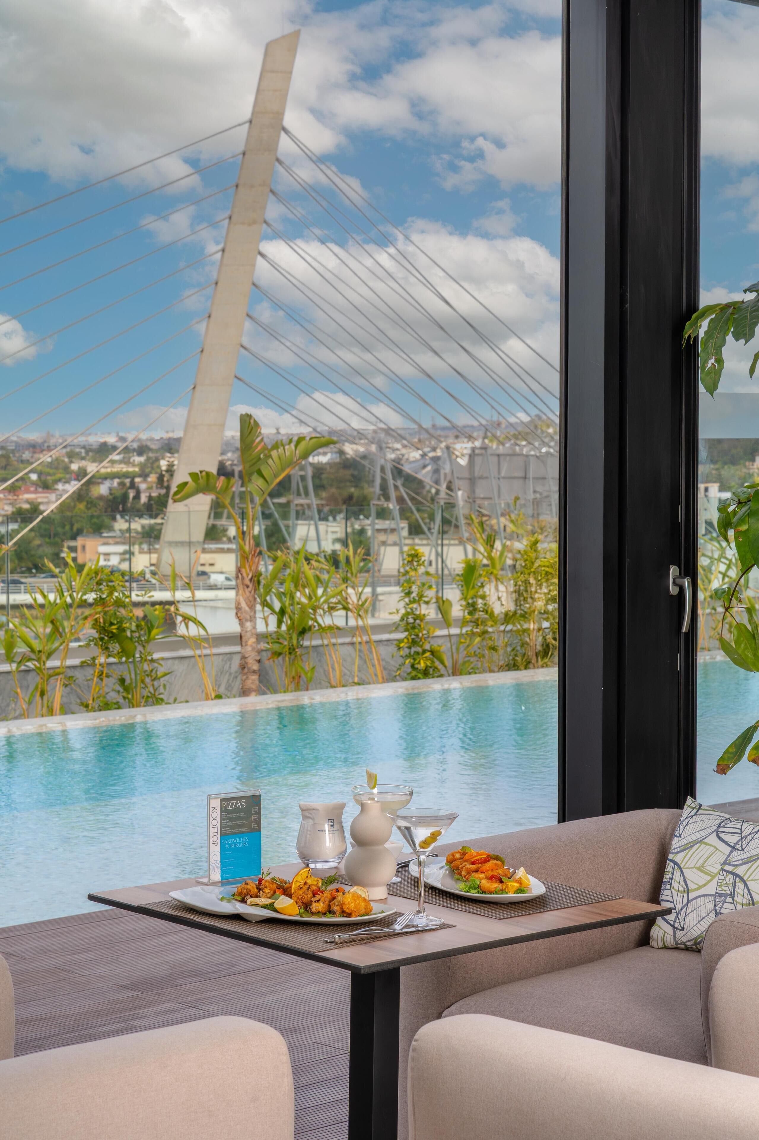 Terrasse sur le toit