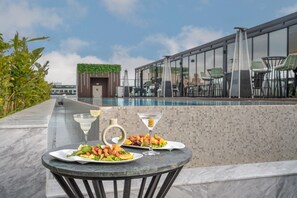 Terrasse sur le toit