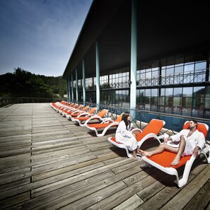 Sun deck - Hotel Laias Caldaria (Cenlle)
