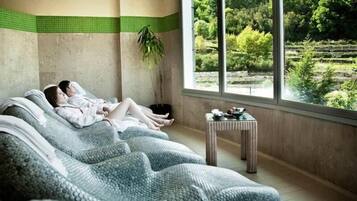 Banho turco/hammam, tratamentos corporais, hidroterapia