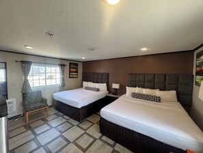 Standard Double Room, 2 Double Beds | Iron/ironing board, free WiFi, bed sheets - Beachside Resort (Wildwood)