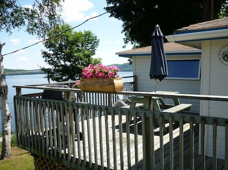 Terrace/patio. Silver Springs Cottage Resort