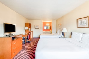 Desk, iron/ironing board, free WiFi, bed sheets