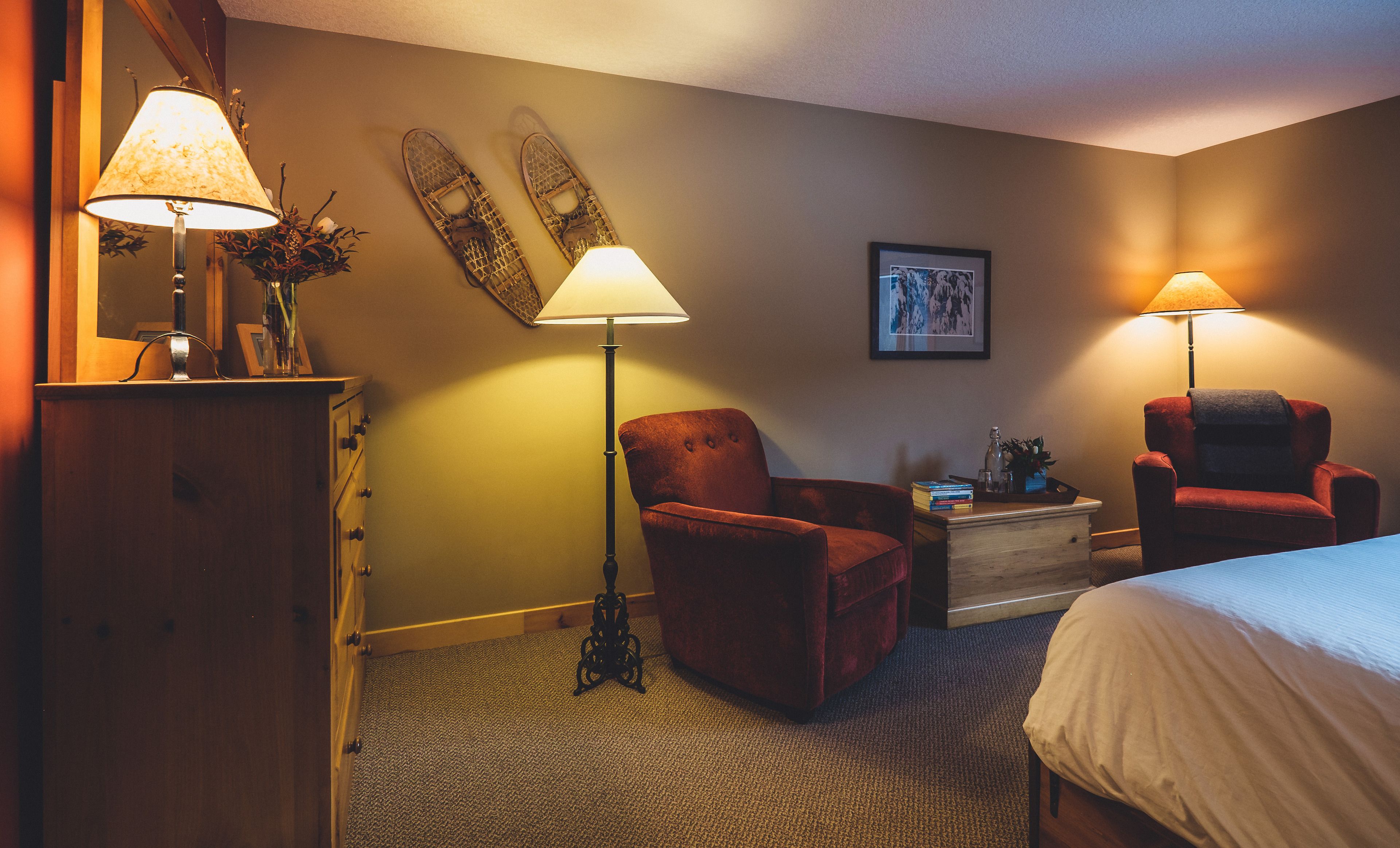 Chambre Standard double ou avec lits jumeaux, 1 chambre, vue sur la montagne | Literie de qualité, literie fournie