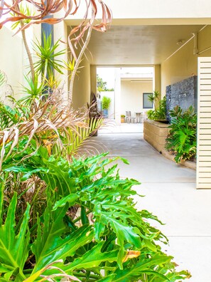 Entrada de la propiedad