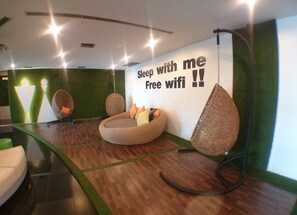 Sala de estar en el lobby