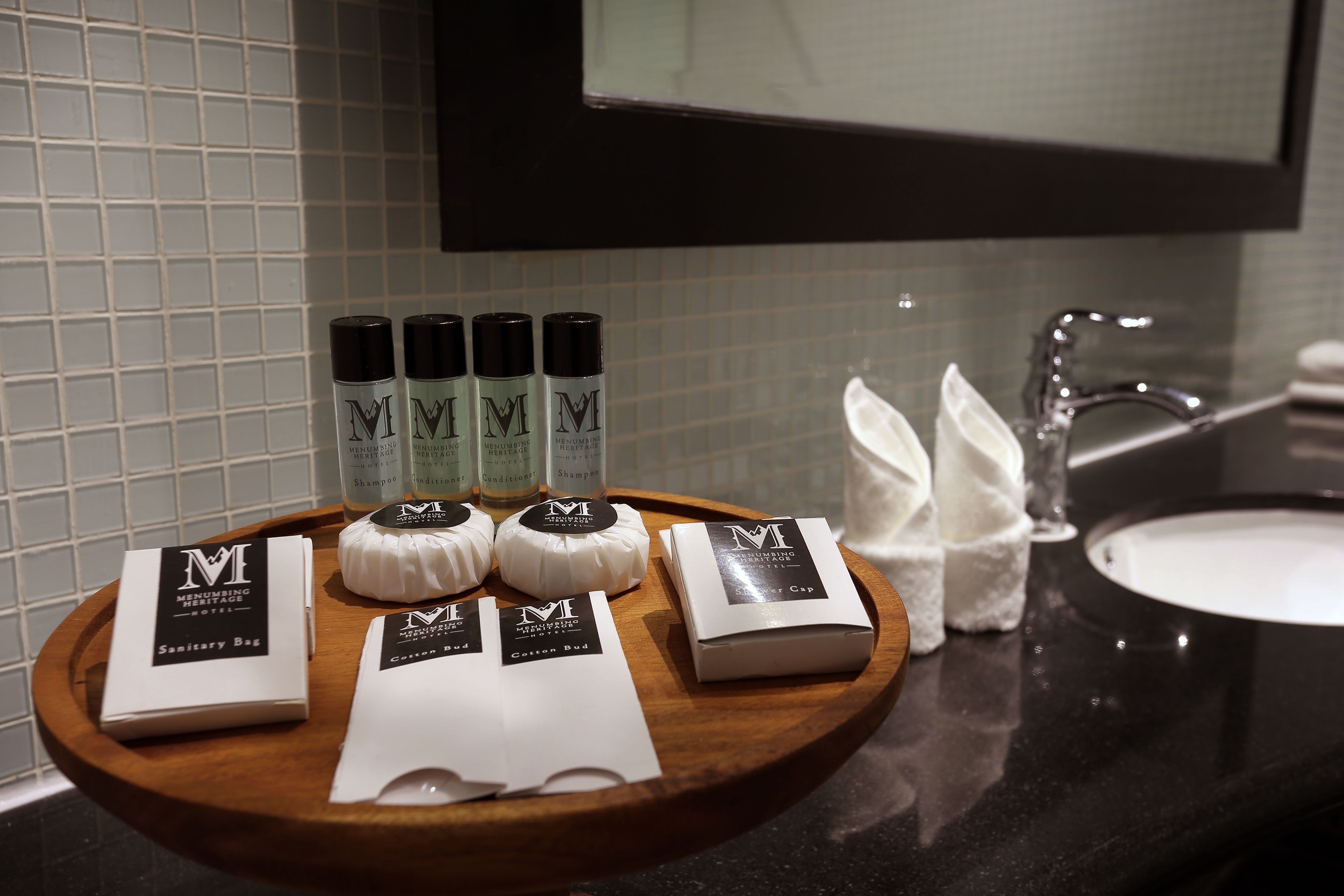 free toiletries, hair dryer, slippers, bidet