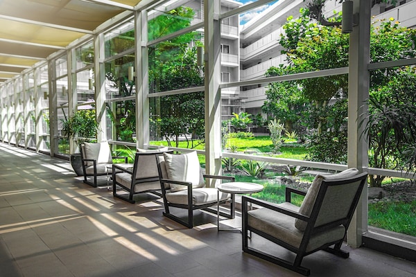 Sala de estar en el lobby