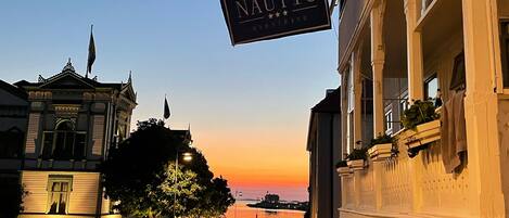 Vue depuis l’hébergement