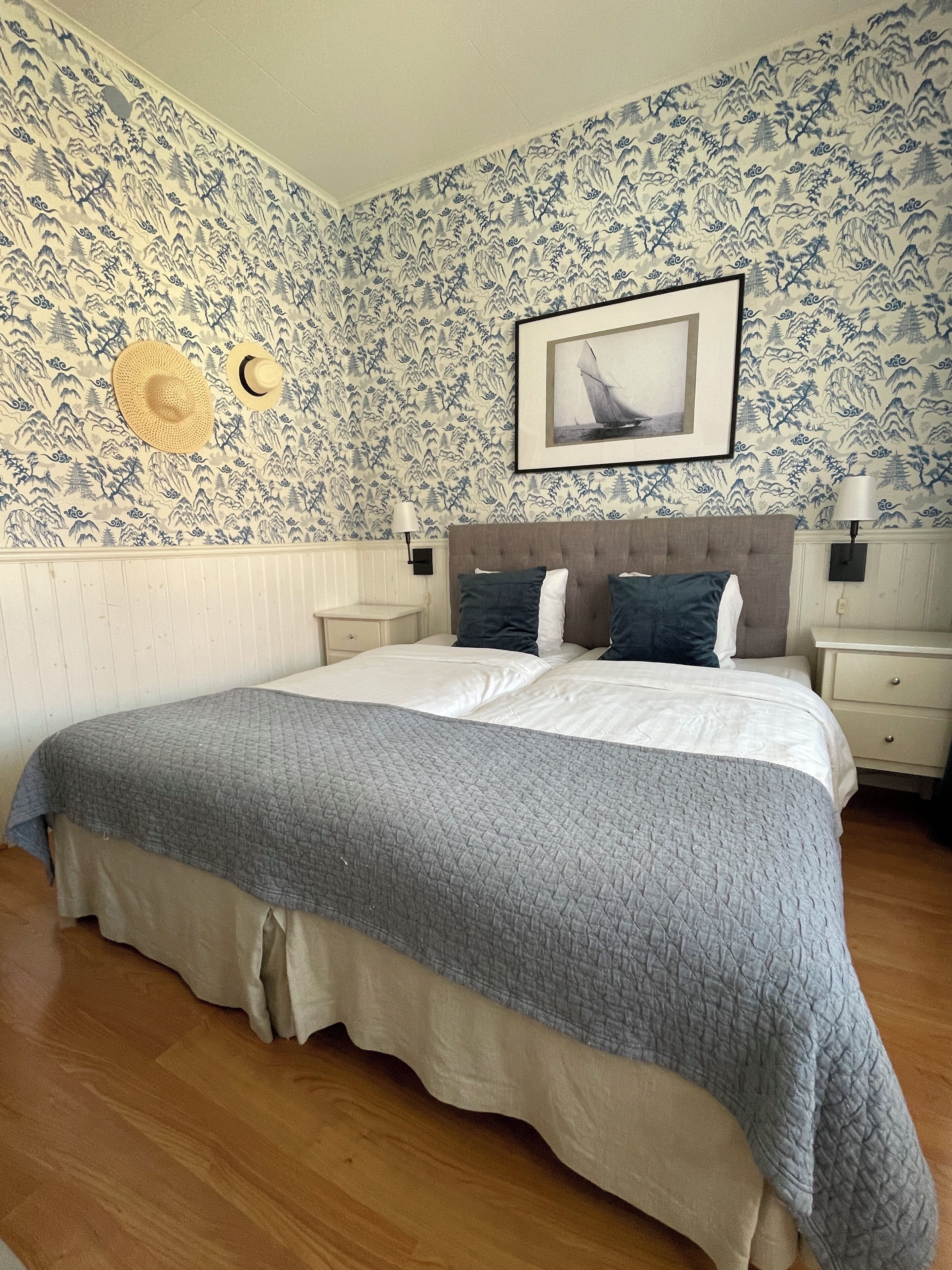 double or twin room | premium bedding, desk, blackout curtains, iron/ironing board