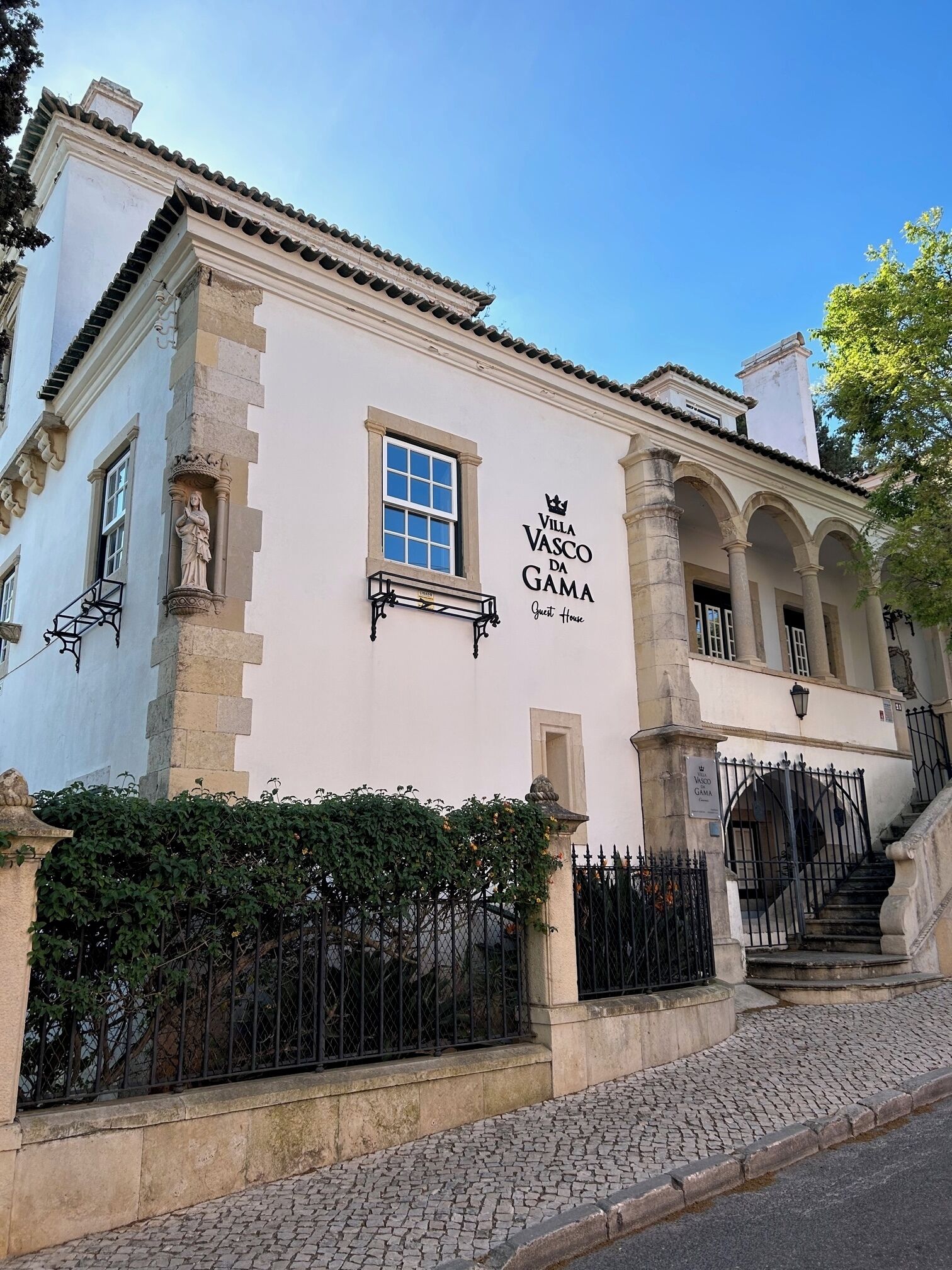 Fassade der Unterkunft