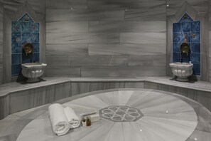 Couples treatment rooms, sauna, hot tub, steam room, Turkish bath - Renka Hotel & Spa (Fethiye)
