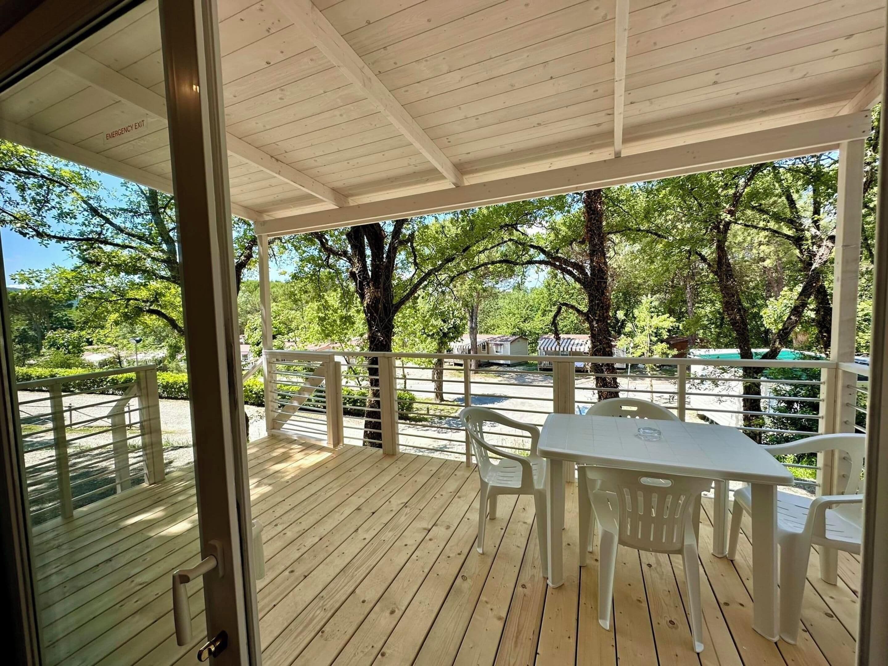 Casa mobile Premium, 2 camere 2 bagni | Terrasse/Patio